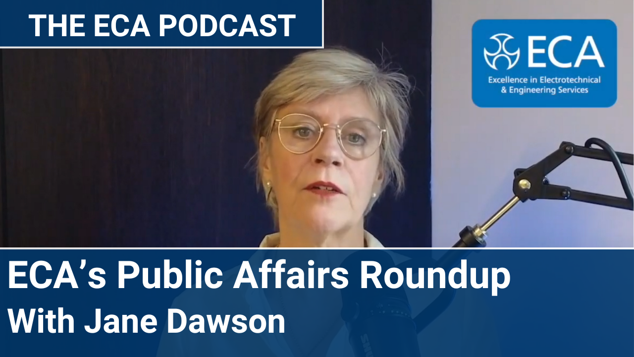 The ECA Podcast: ECA's quarterly Public Affairs Roundup