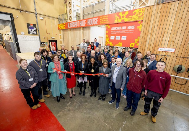 ECA President opens half house full of sustainable potential