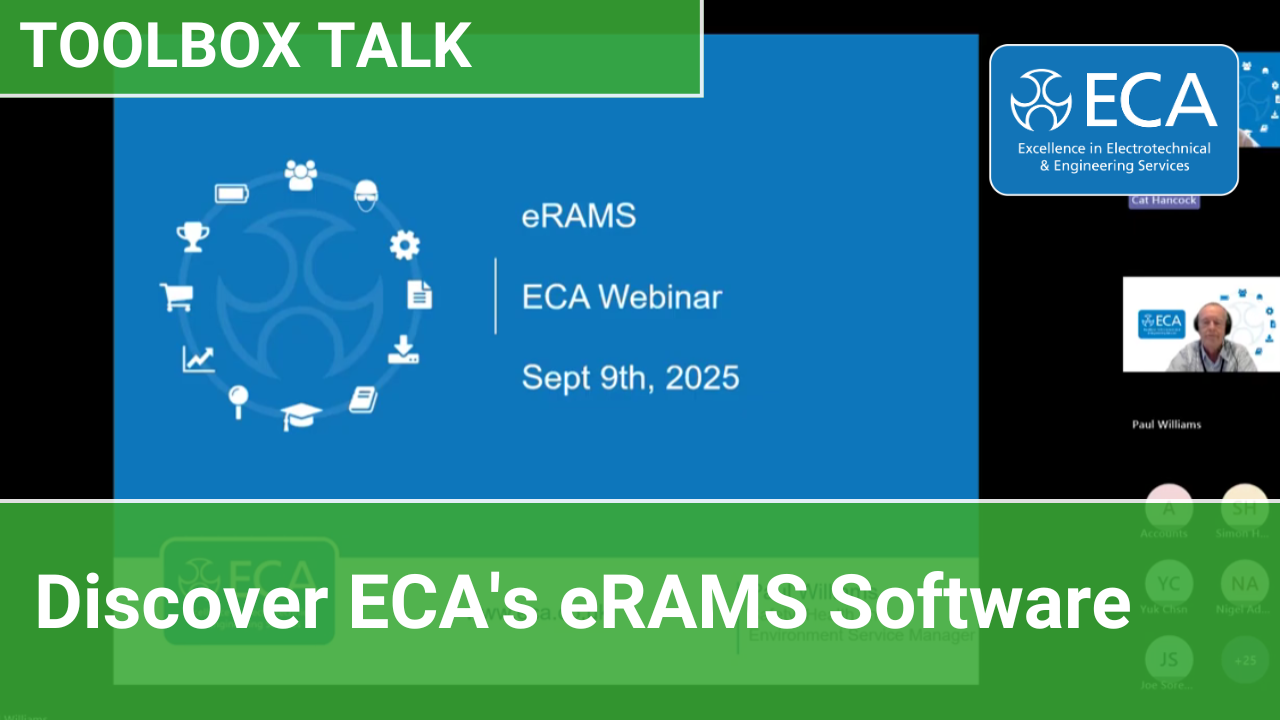 Discover ECA's eRAMS Software | ECA Toolbox Talk Webinar