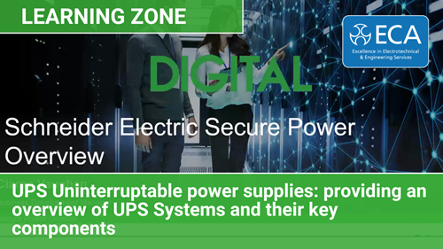 Learning Zone | UPS Uninterruptable power supplies: providing an overview of UPS Systems