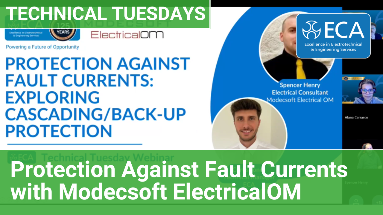 Technical Tuesdays | Protection Against Fault Currents with Modecsoft ElectricalOM
